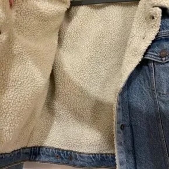 Levi’s Original Sherpa Denim Jacket - Denim - Picture 4 of 6